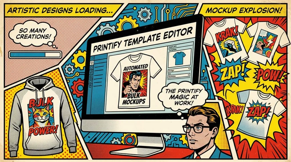 Mastering Printify Templates: Bulk POD Automation Guide