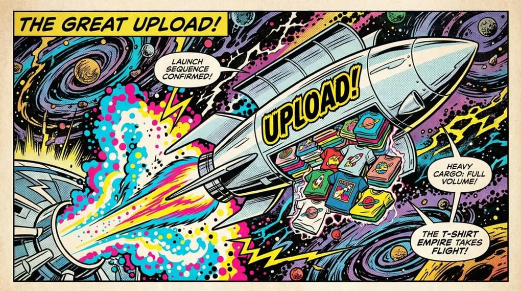 Batch Upload Designs to Printify Fast