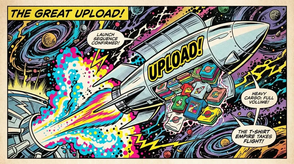 Batch Upload Designs to Printify Fast